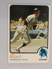 BASEBALL  CARD 1973 JIM KAAT  #530