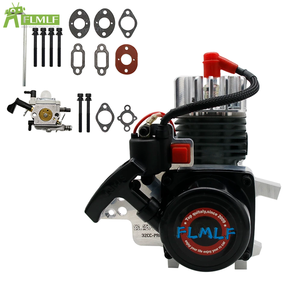 FLMLF CNC 32cc PRO 11HP Racing Crankcase Engine for 1/5 HPI RV Baja 5B 5T LT FG - Image 2 of 4