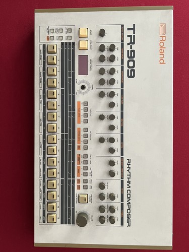 Vintage Roland TR-909 Rhythm Composer Drum Machine - Original Analog Legend