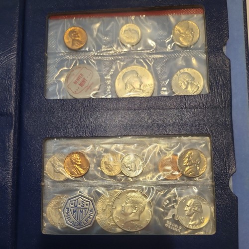 1959 P & D, 1960 P x 2,  1961P, 1962P, 1963P, 1963D, 1964P, 1965 Special Mintset - Bild 9 von 23