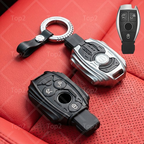 Metal Car Key Fob Cover Case For Mercedes-Benz AMG A C E S G GLC GLK CLS GLA CLA