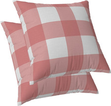 Fodere per Cuscini Quadri Rosa Cipria Tartan Cuscini per Sedie Scozzesi Agrituri