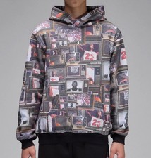 Jordan Kids Brooklyn Printed Fleece Pullover Hoodie large