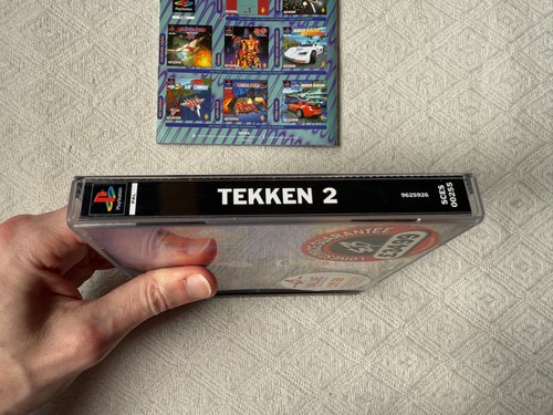 Tekken 2 PS1 Black Label - UK PAL VGC - High Quality Packing - Tracked - Picture 7 of 12