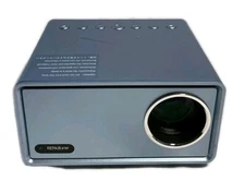 Repabow M260 Blue Multi Language 1080P LCD Projector With User Manual Seal Box 