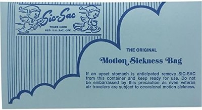 SIC-SAC Motion Sickness Bag 25 - PACK