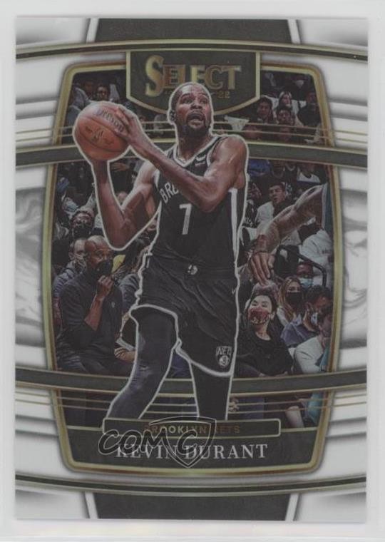 2021-22 Panini Select Concourse White Prizm 88/149 Kevin Durant #50 gc7