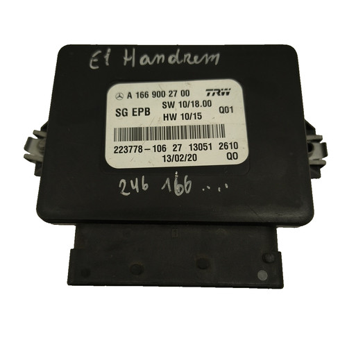 (M40) A1669002700 Orig. MERCEDES-BENZ W176 W245 W166 Steuergerät Handbremse