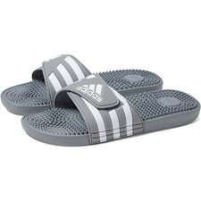 Bundle of 2 adidas Unisex-Adult Adissage Slides Sandal Size 17