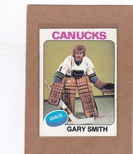 1975-76 TOPPS HOCKEY GARY SMITH #115 CANUCKS EX *A37912
