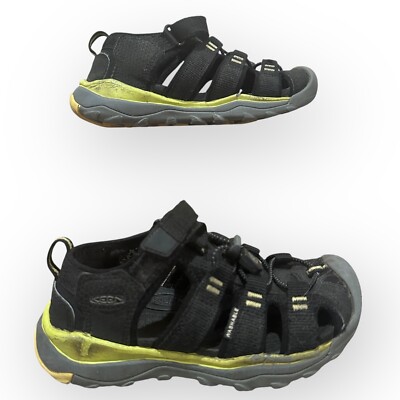 Keen H2 Newport Outdoor Closed-Toe Sandals with Yellow Accents Amazon.com | KEEN Unisex-Child Newport H2 II Durable Quick  main image 2
