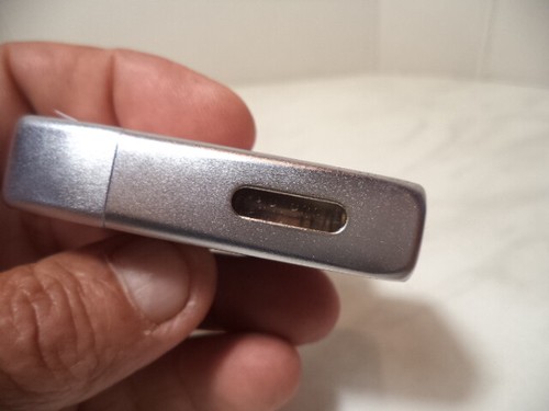 ZIPPO LIGHTER FEUERZEUG BLU ZIPPED A GAS BUTANO RICARICABILE NEW NUOVO - Bild 5 von 7