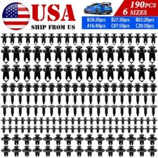 Accessories Clip Trim Car Push Pin Rivet Bumper Door Panel Retainer Fastener Kit