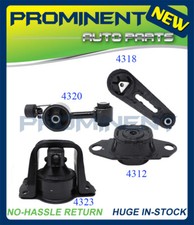 4pcs Engine Motor & Transmission Mount for 2007-2012 Nissan Versa l4 1.8L AUTO