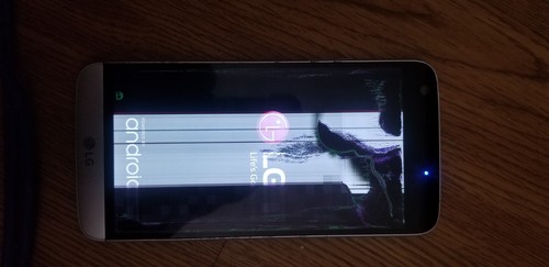 lg g5 gray, screen and 3G/4G broken, new battery/rumble/speaker. Working - Photo 5 sur 6