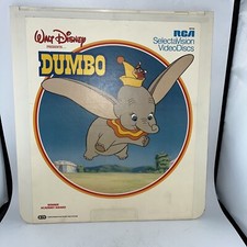 Walt Disney Presents DUMBO - RCA SelectaVision - CED VideoDisc TG5 1982
