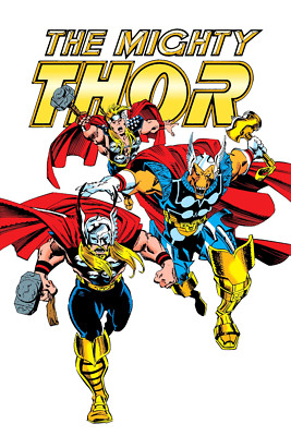 The Mighty Thor Beta Ray Bill Eric Masterson Comic Poster
