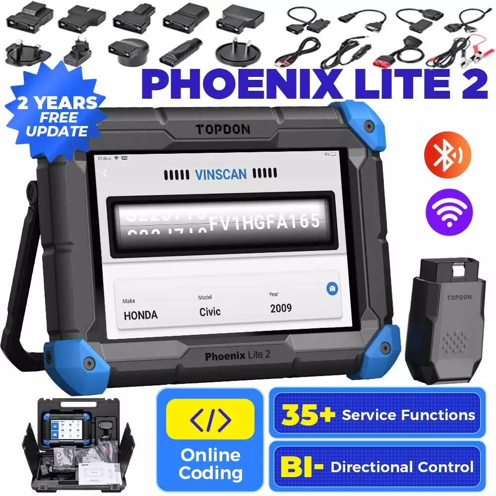 TOPDON Launches Phoenix Remote Diagnostic Scan Tool