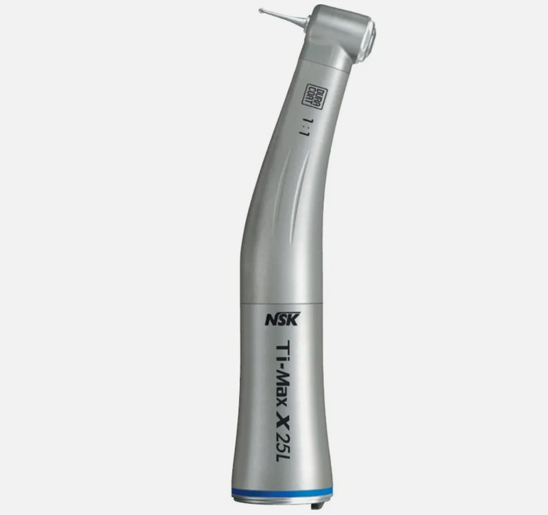 Dental Ti-Max X25L 1:1Fiber Optic Contra Angle Handpiece Original NSK bearings