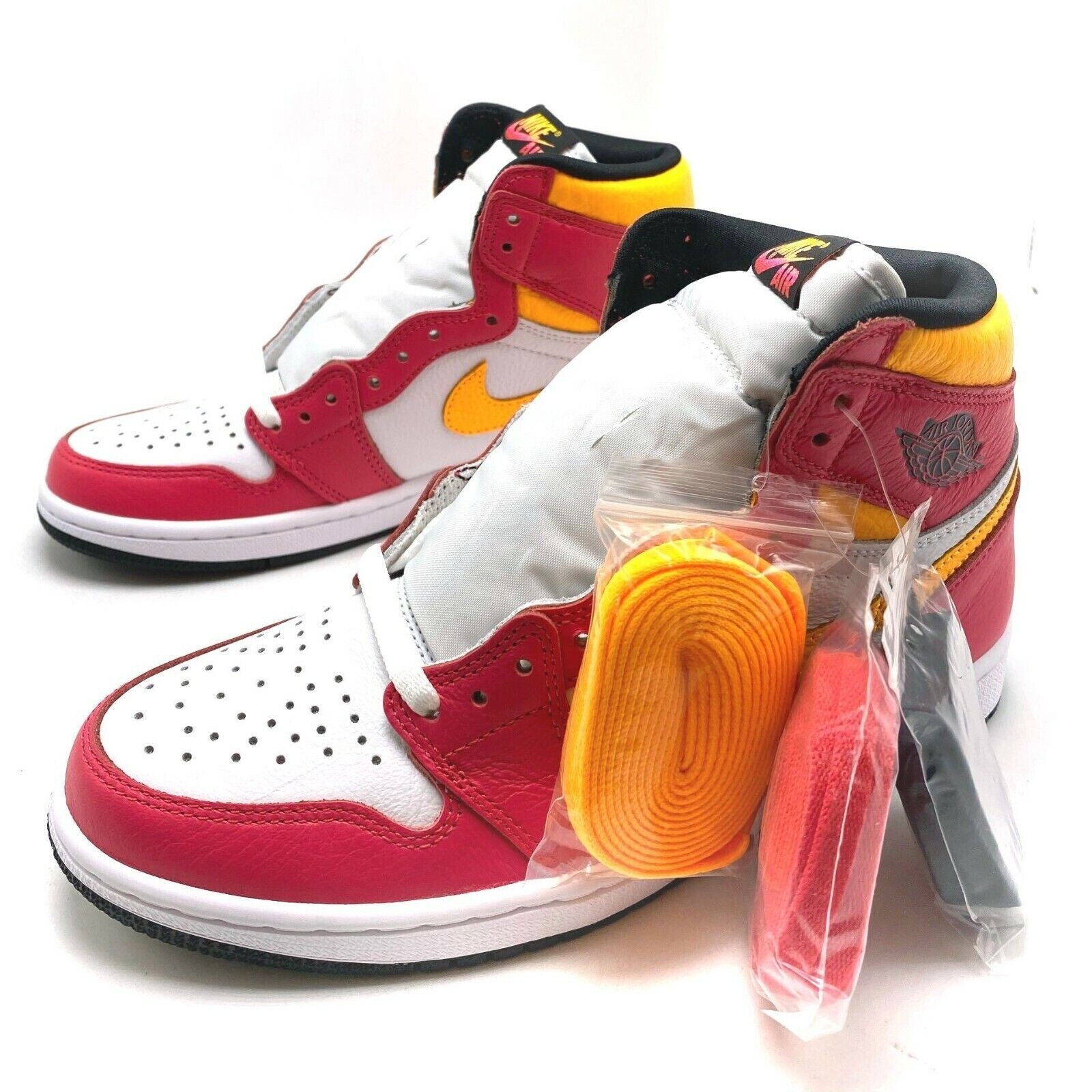 nike air jordan 1 high og light fusion red