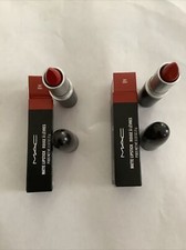2x Mac Matte Lipstick 602 Chili Full Size 0.1oz / 3g New In Box