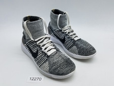 Nike Lunarepic Flyknit Para mujeres Talla 9.5 Zapatos para Correr Negros Blancos Oreo