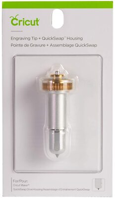 Cricut GRAVURSPITZE & QUICKSWAP GEHÄUSE - für Cricut MAKER Maschinen
