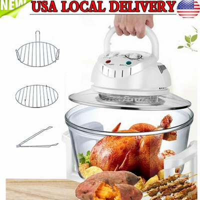 Hot Electric Air Fryers Cooker Countertop Turbo Convection Oven Small Appliance