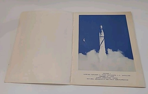 Vintage NASA Launch Vehicles Picture Booklet 01-623-48 1960s Rockets Old - Picture 11 of 24