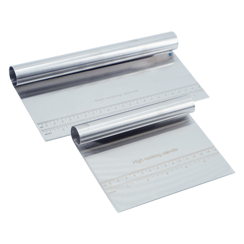 Stainless Steel Noodle Knife Cake Scraper with Scale Pastry Cutters eBay