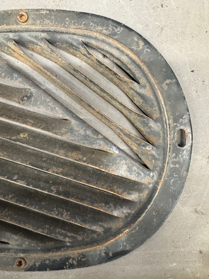 Chevy Impala Belair 1958-1963 panel de patada de aire fresco rejilla de ventilación moldura Biscayne OEM Foto 4 de 4