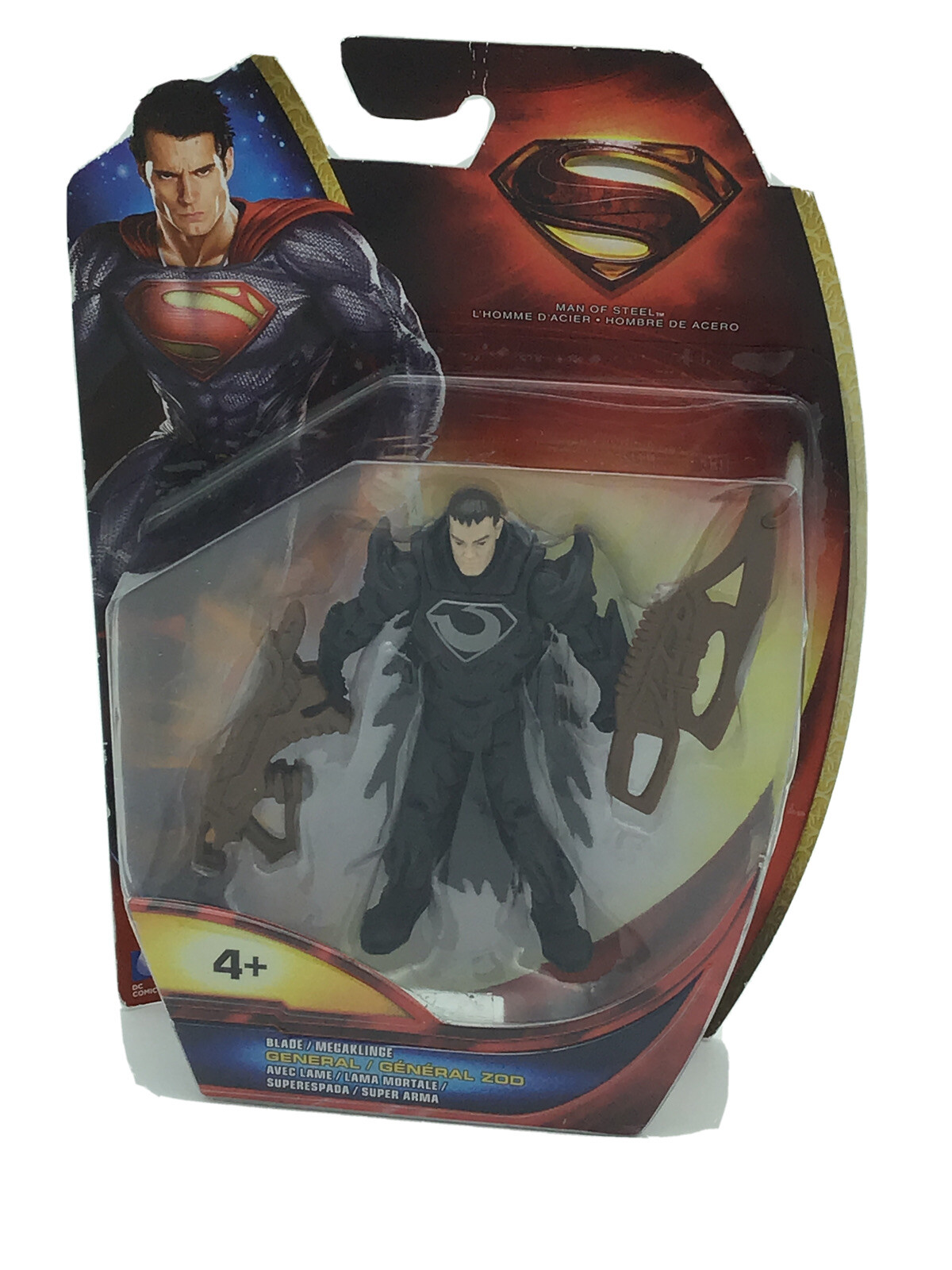 Superman Man Of Steel General Zod 3.75"" Action Figure