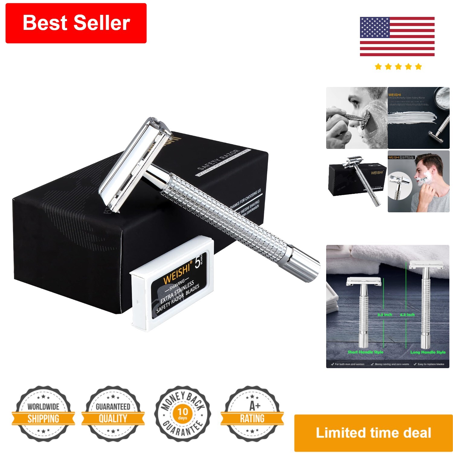 - Easy-grip Long Handle - 1 Count
