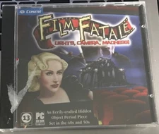 Film Fatale: Lights Camera Madness! BRAND NEW PC CD-ROM Windows Hidden Object FS