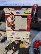 2023 Panini National Treasures Jalen Wydermyer Silhouettes RPA Silver #/39