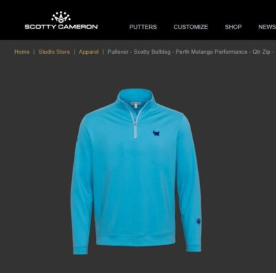 Scotty Cameron Pullover Bulldog Perth Melange Qtr Zip Scotty Cameron Pullover Bulldog Perth Melange Qtr Zip