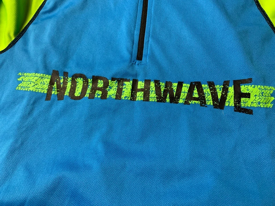 CAMISA DE CICLISMO RARA MANGA CORTA JERSEY NORTHWAVE NUEVA CON ETIQUETAS ORIGINAL TALLA S PEQUEÑA Foto 3 de 4