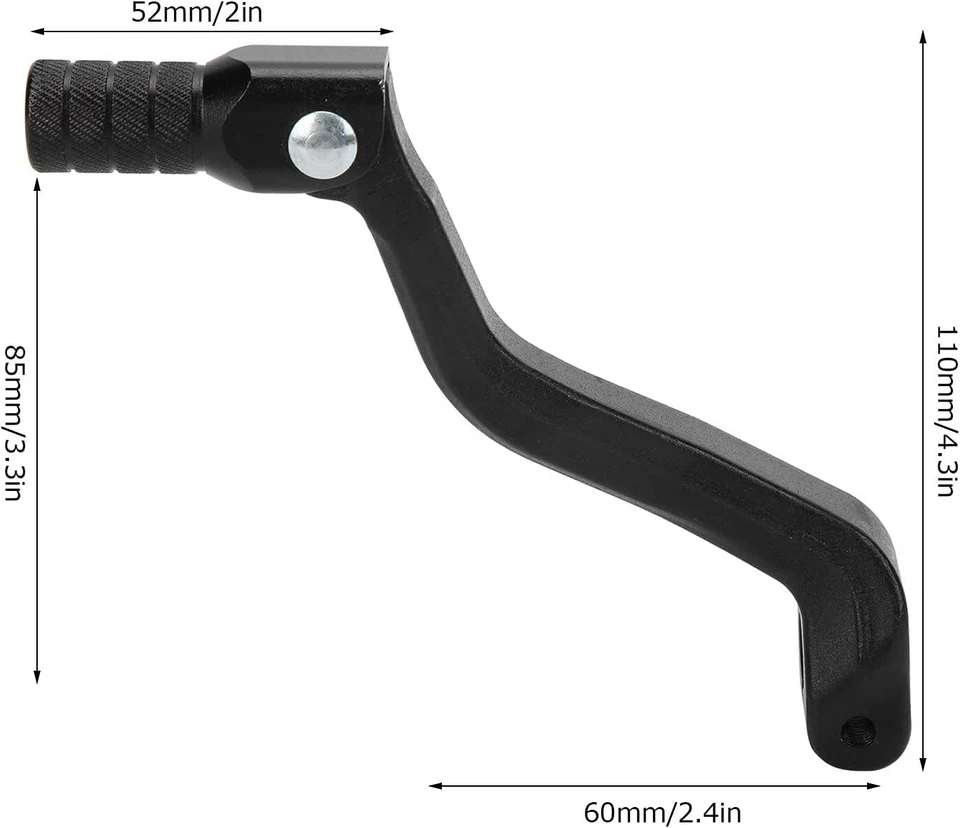 Gear Shift Shifter Lever Universal for Yamaha YZ85 YZ125 YZ250 YZ250F Dirt Bikes - Image 2 of 4