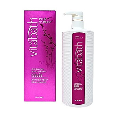 Vitabath Plus For Dry Skin Moisturizing Bath & Shower  Assorted Scents , Sizes 