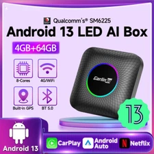 Android13 Wireless Apple Carplay Ai Box Android Auto Multimedia Player 8+128G