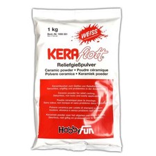 Polvere ceramica Keraflott per creare gessetti con colatura in stampi di formine