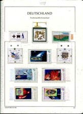 FRG 1996 - 2004 Leuchtturm Falzlos Vordruckalbum + STAMPS