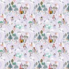 Make a Little Magic- Fairy Kingdom Thistle Cotton Fabric