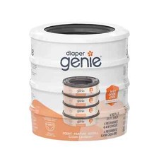 Diaper Genie Clean Laundry Scent Refill, 4 pk, NO SHIP TO CA