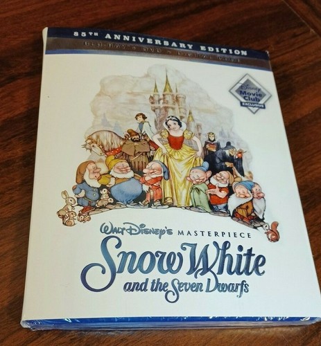 Snow White and the Seven Dwarfs (Blu-ray+DVD+Digital)Slipcover-NEW-Free Shipping - Picture 6 of 9