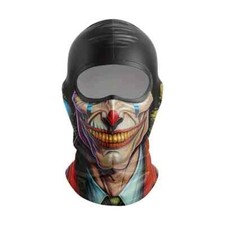 Passamontagna balaclava integrale traspirante con stampa casco moto teschio