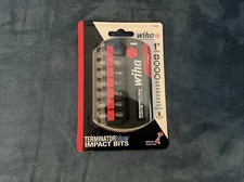 Wiha 8-Piece Terminator Blue Impact Screw Bit...