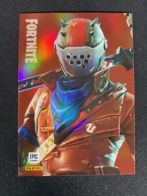2019 Panini Epic Games Fortnite Series 1 Rust Lord #230 Holofoil ITA Print