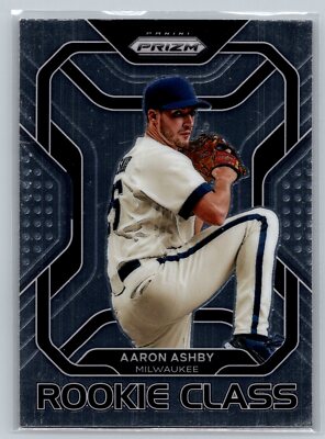 2022 Panini Prizm Rookie Class Baseball #RC-19 Aaron Ashby Milwaukee Brewers