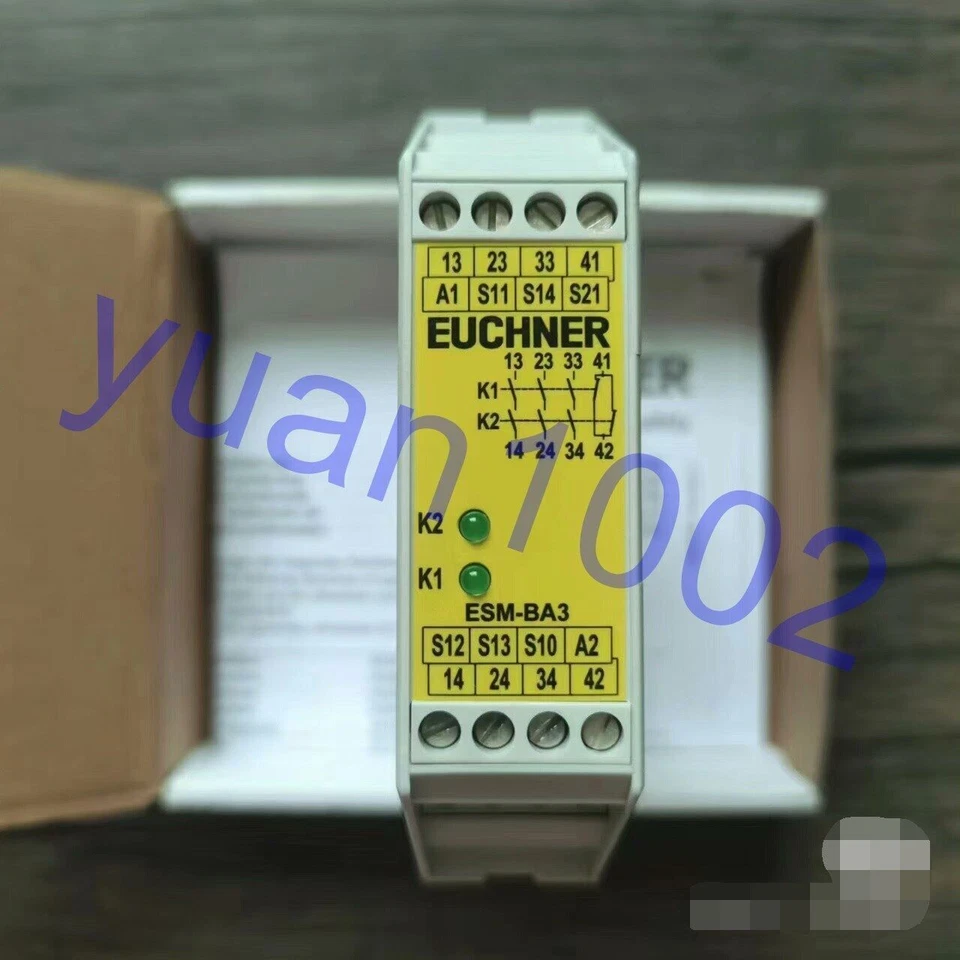 NEW EUCHNER ESM-BA301 085613 Safety relay Fast FedEx or DHL - Image 3 of 4